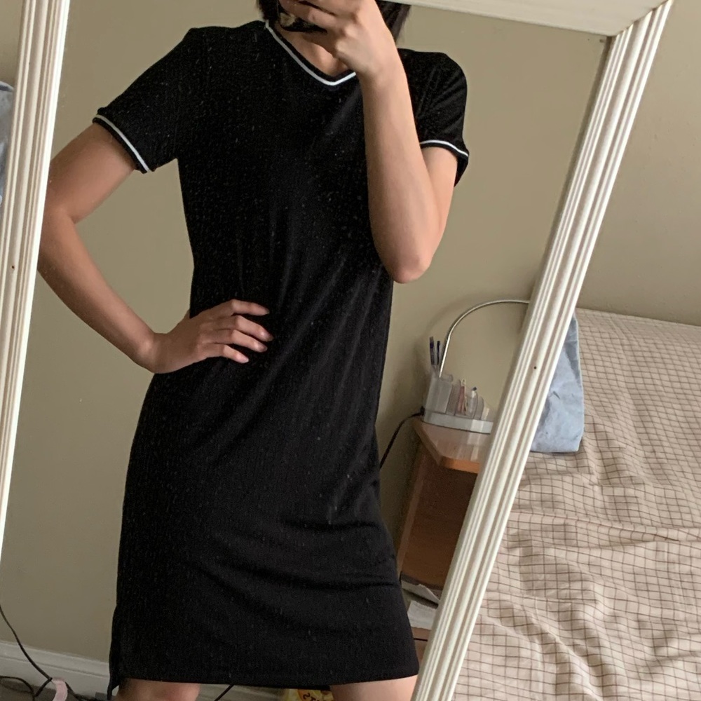 Black sporty dress